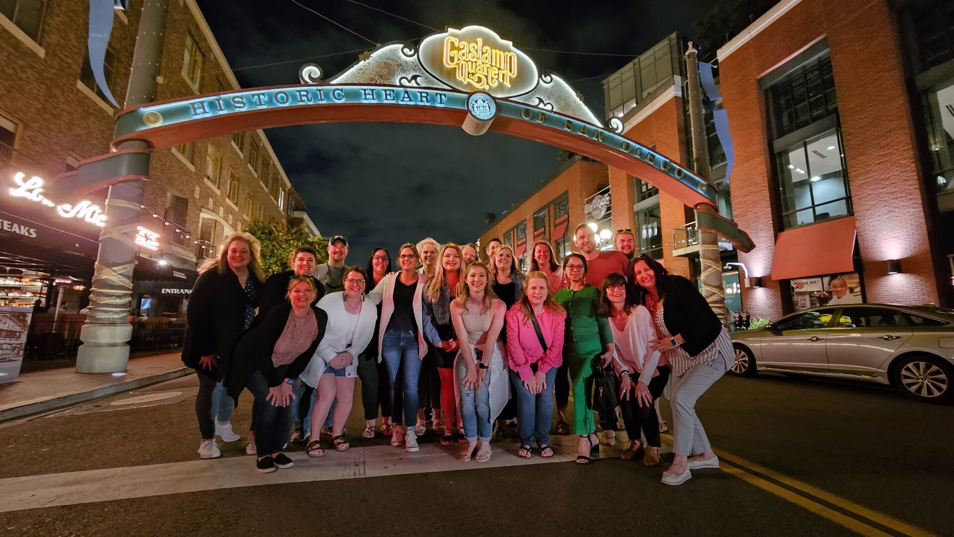 Incentive group in Downtown San Diego