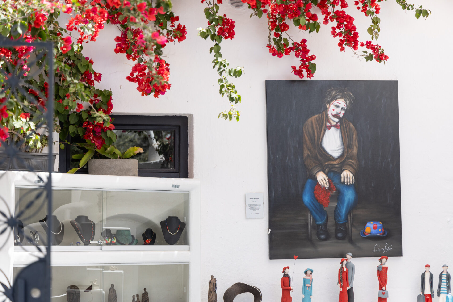 Art on a wall