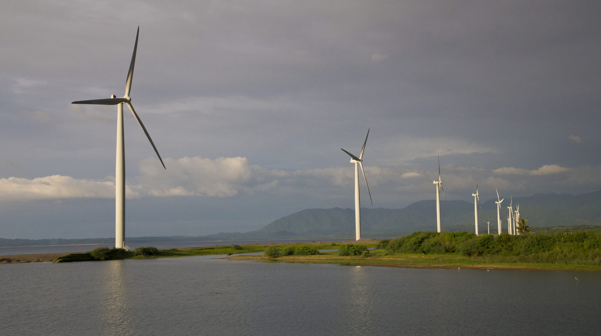 wind turbines