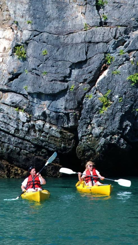 Kayaking in Phang Nga Bay