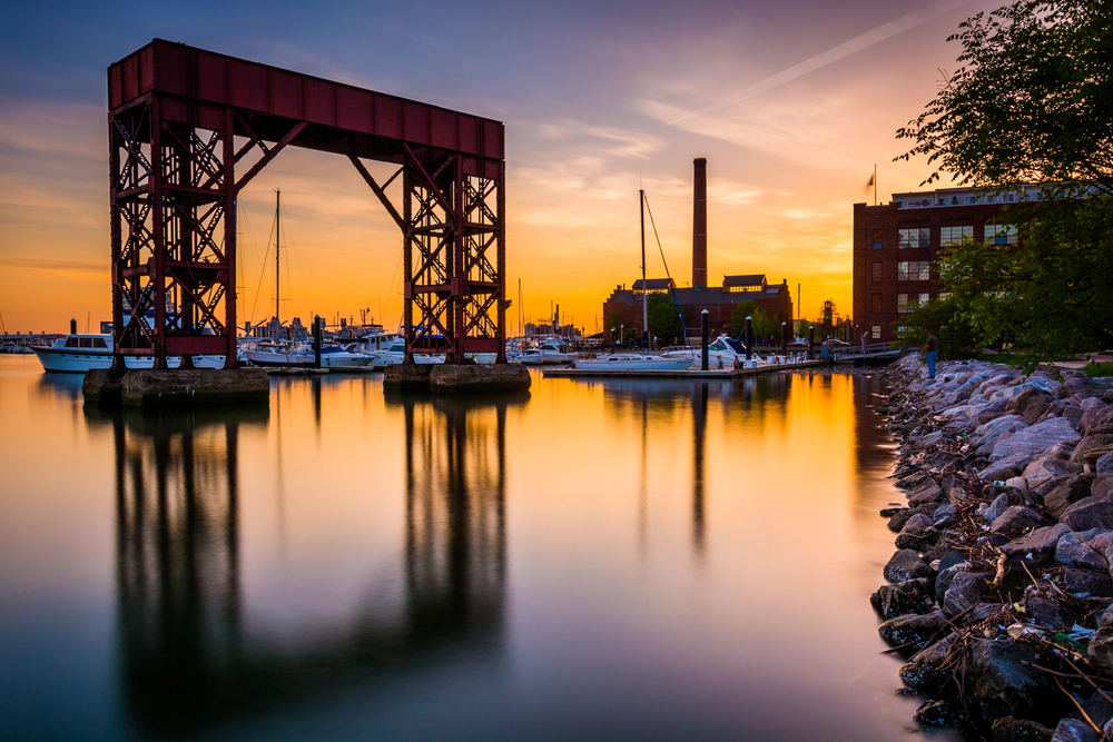 waterfront in canton baltimore