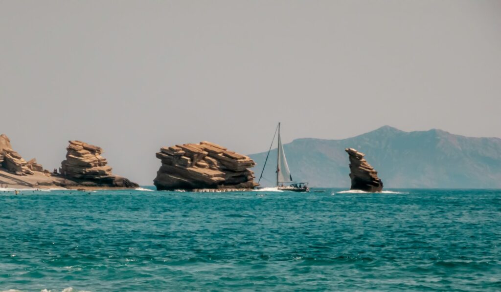 Sunset sailing adventure