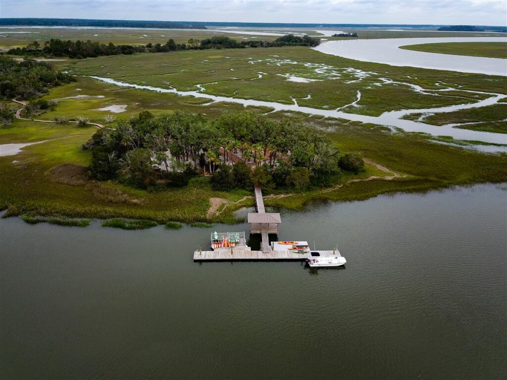 Aerial of Page Island