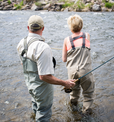 Fly fishing