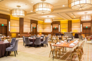 Ballroom setup