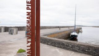 Sign and water
