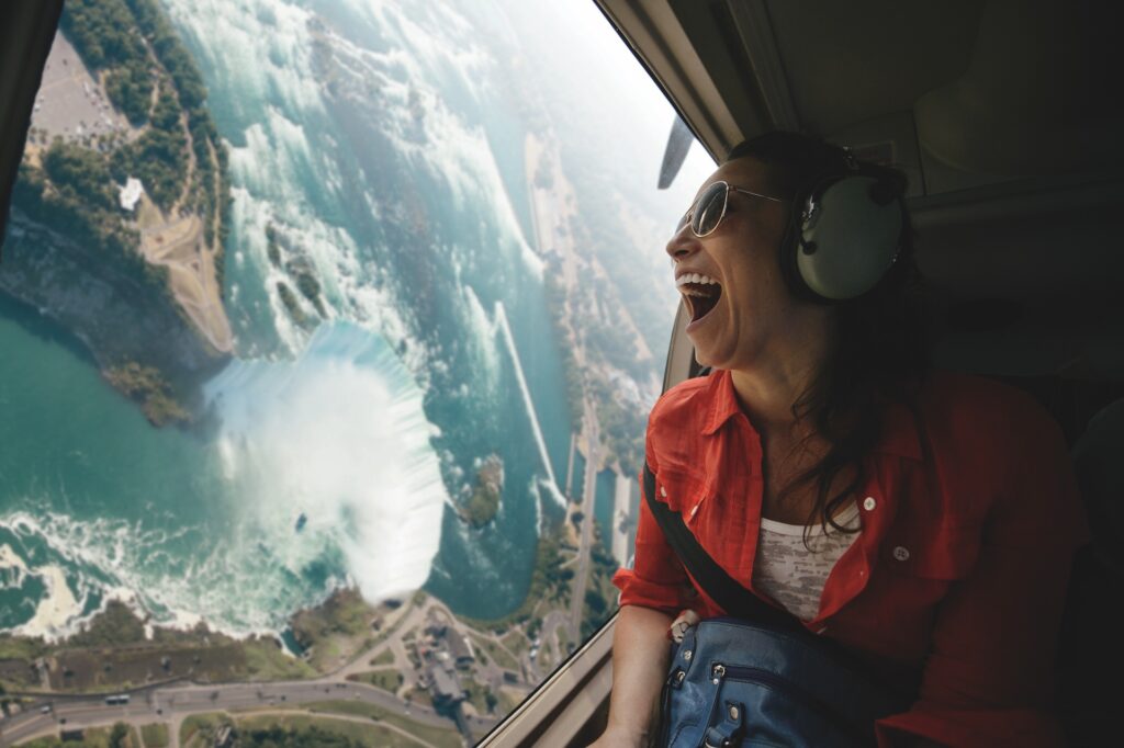 Helicopter ride