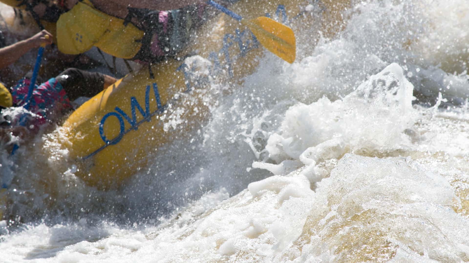 White water rafting