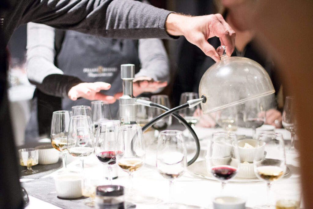 Wine tasting