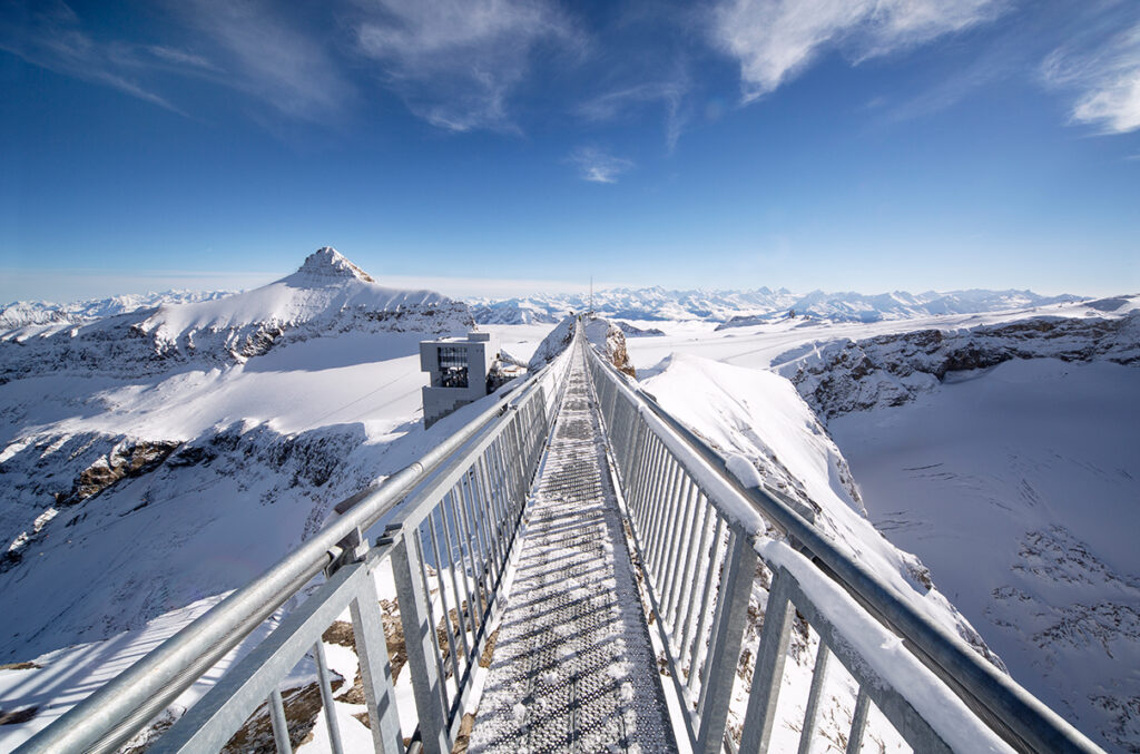 Glacier 3000 peak walk