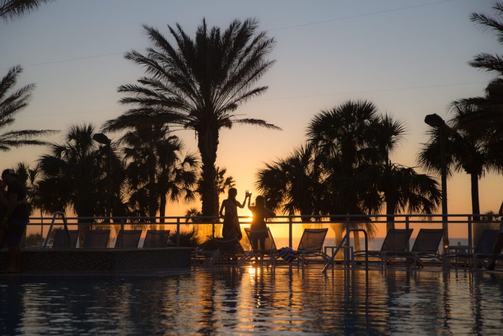 Sunset at Clearwater Beach