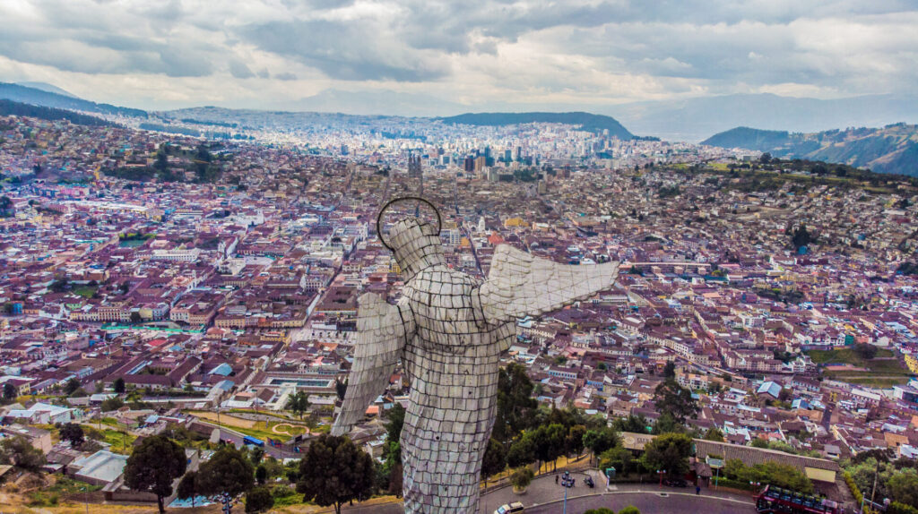 Top of city view