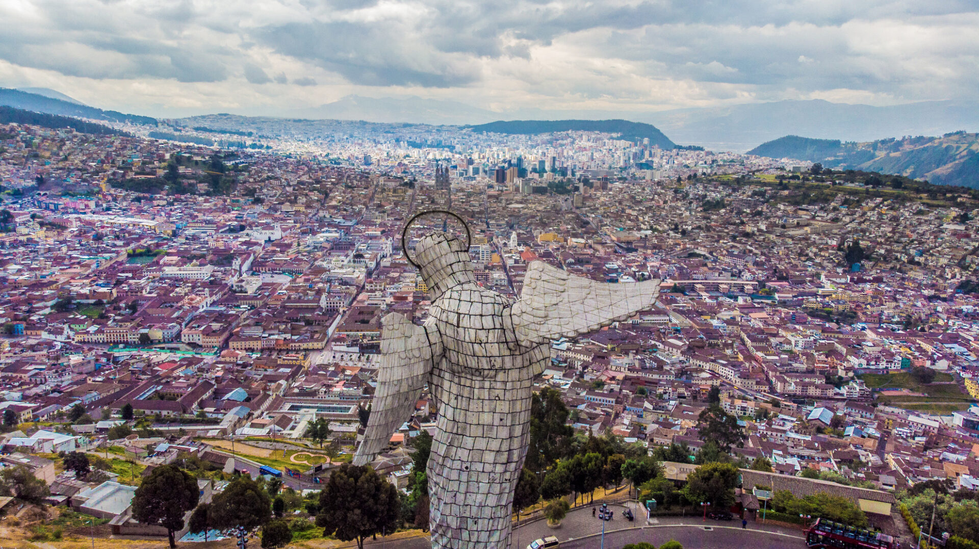 Top of city view