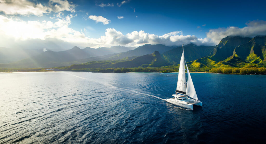 Sailing Snorkel Catamaran
