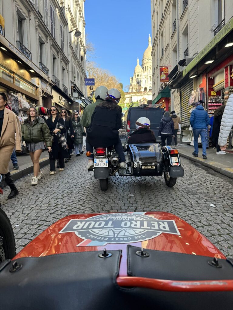 Vintage Side Car Tour Paris