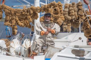 Sponge Diver at Tarpon Springs