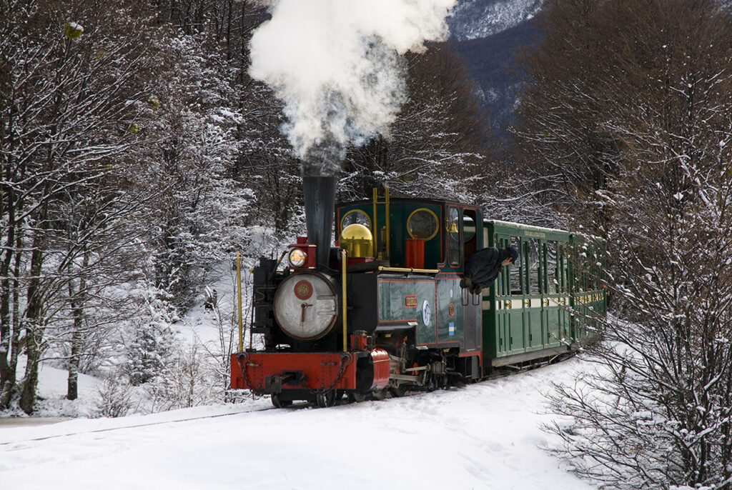A ride on the End of the World Train.