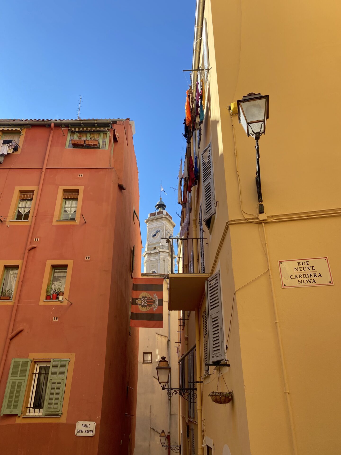 Old Town of Nice French Riviera