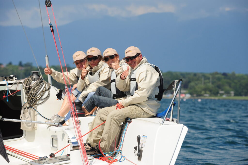 Sailing Lake Geneva