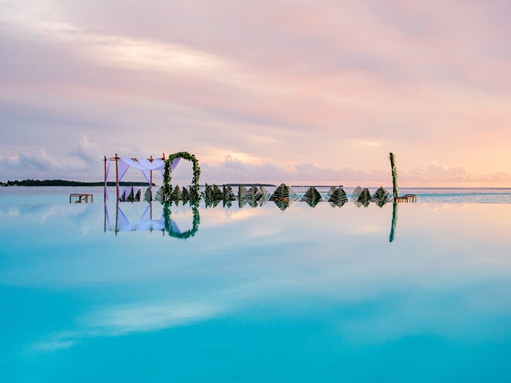 Wedding at resort