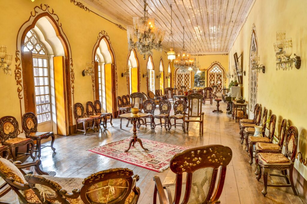 Interior of Fernandes House in Chandor