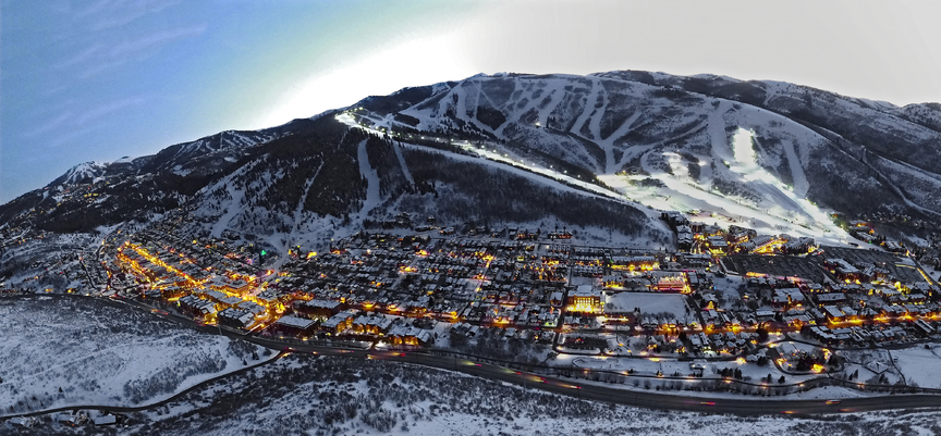 Park City at Sunset