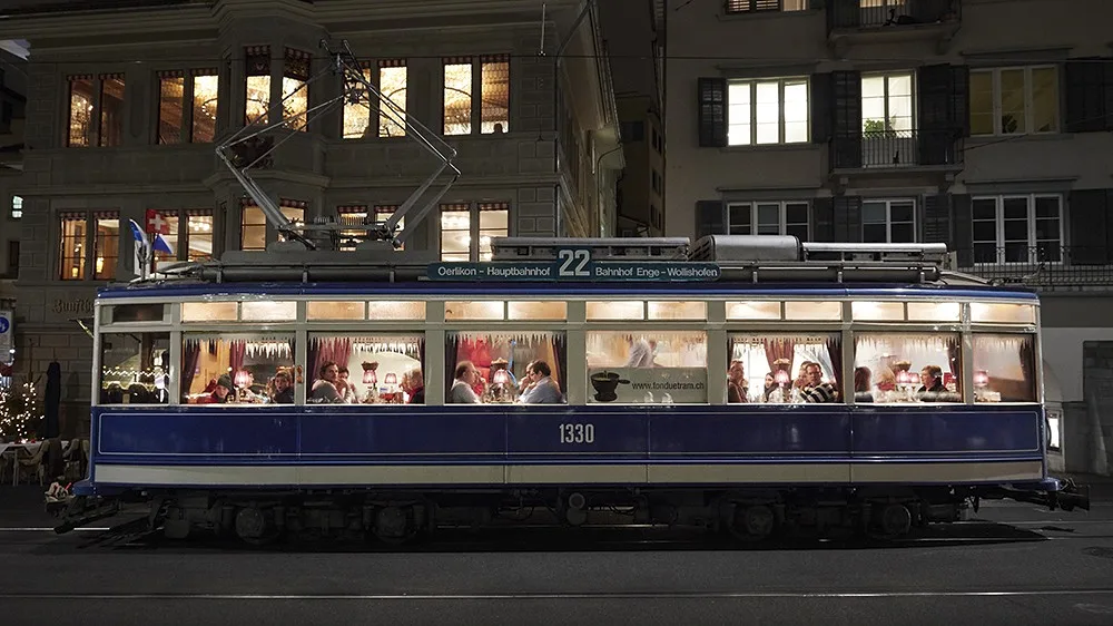 Fondue tram