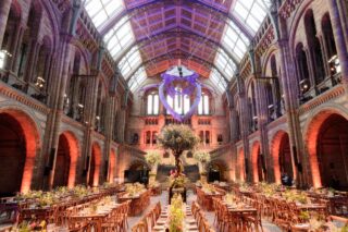 2B UK event in Hintze Hall at the Natural History Museum