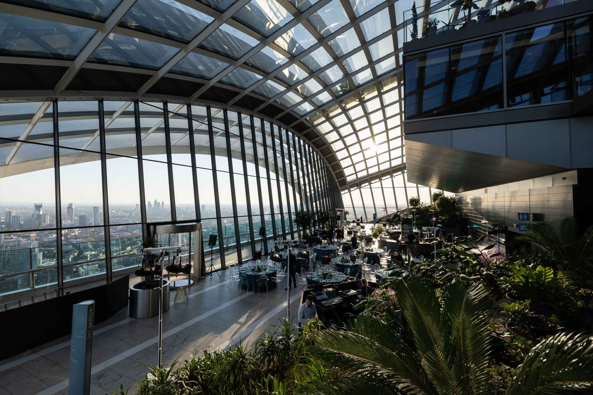 Sky Garden Event by 2B Uk