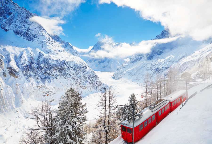 Snow train to your restaurant