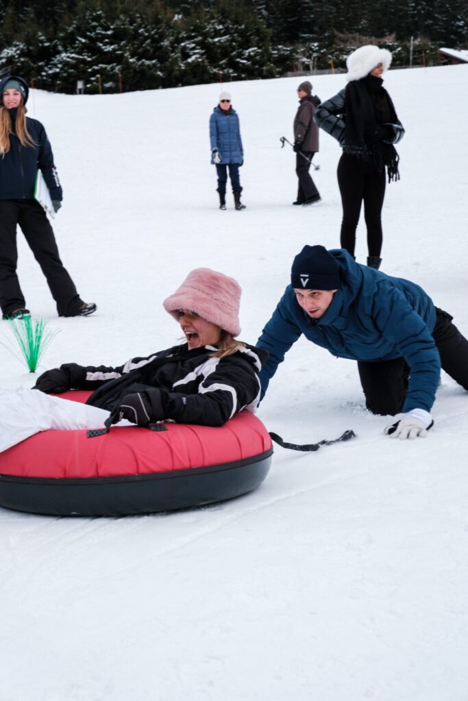 Snow tubing