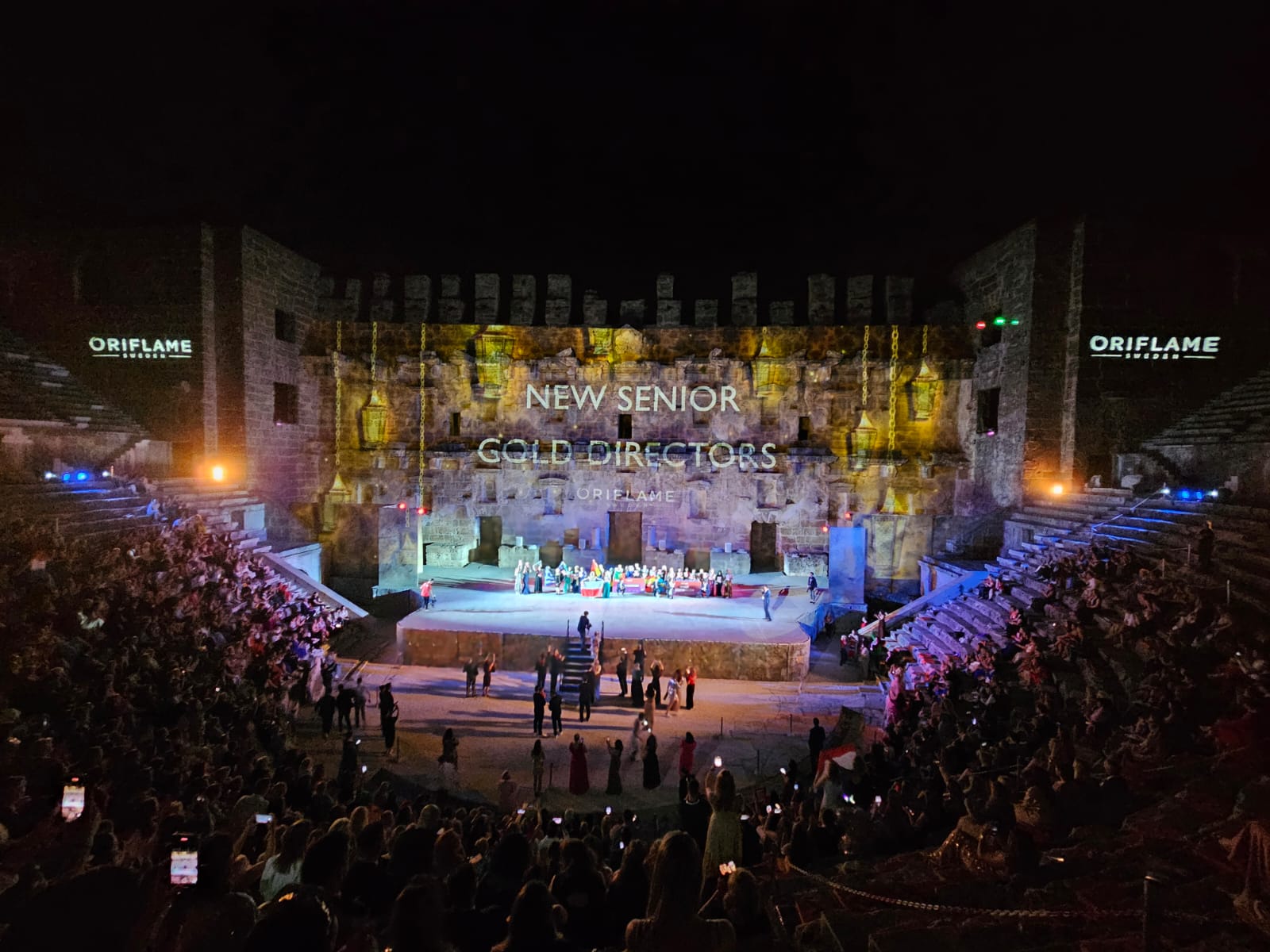 Award Ceremony at Aspendos Theater in Antalya