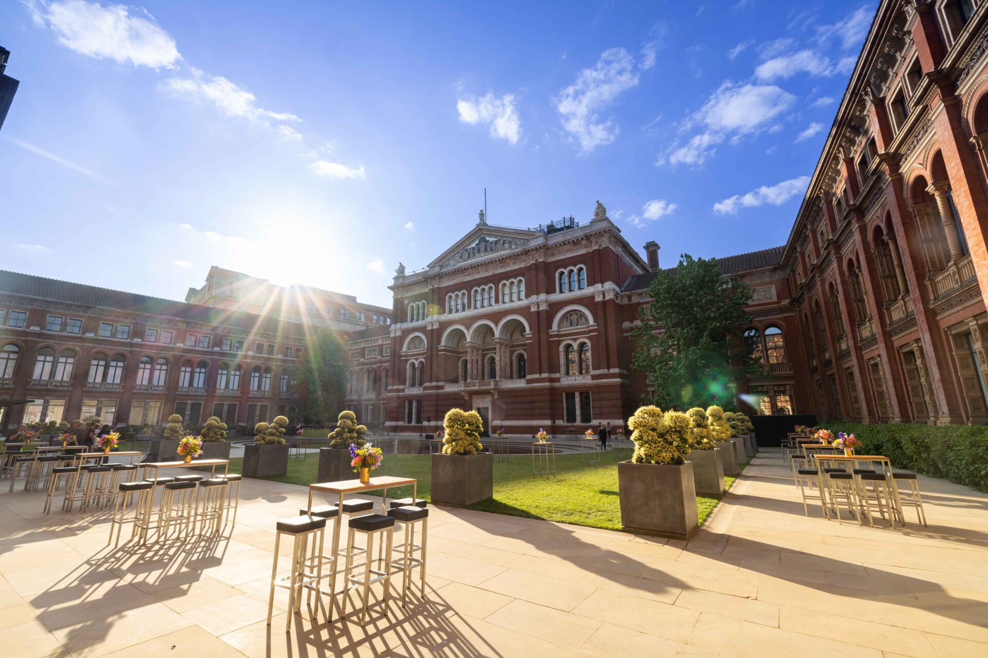 Madjeski Garden event at the V&A Museum, London by 2B UK