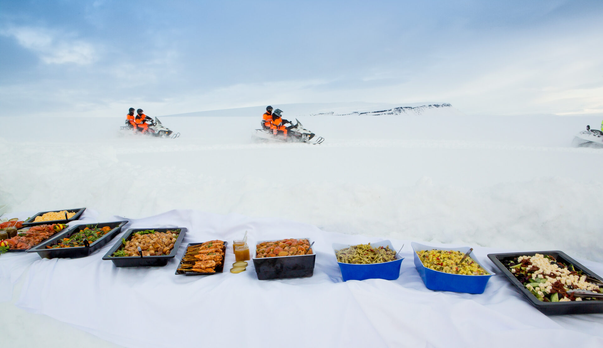 Glacier buffet